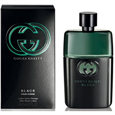 gucci guilty black description|Gucci black guilty after shave.